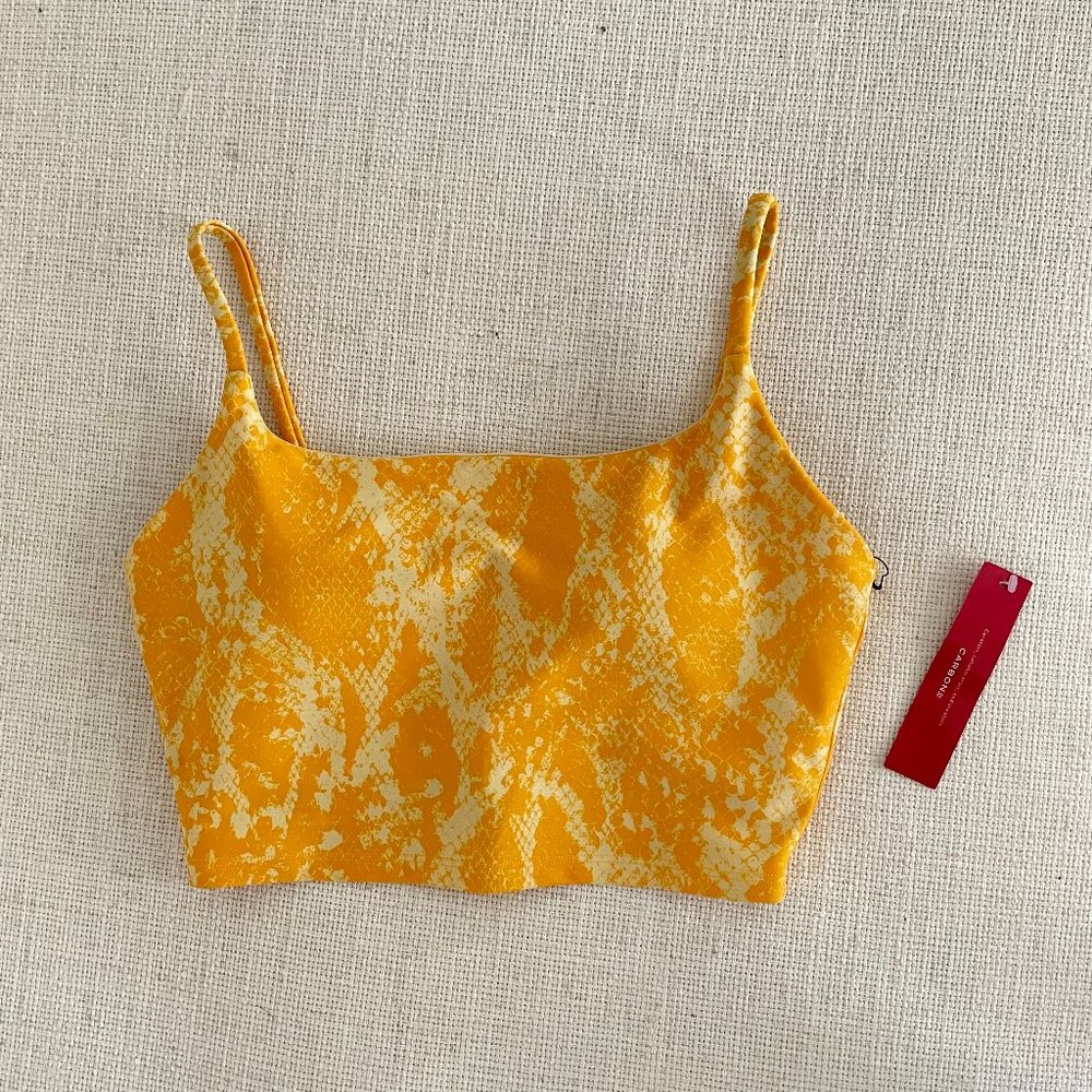 BRAND NEW Carbon38 Python Crop Top